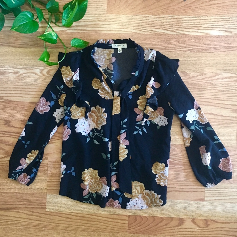 Monteau Floral Top